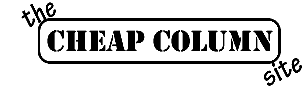 The Cheap Column Site Logo