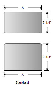 Standard cap and base for square, non-tapered craftsman column available from CheapColumn.com